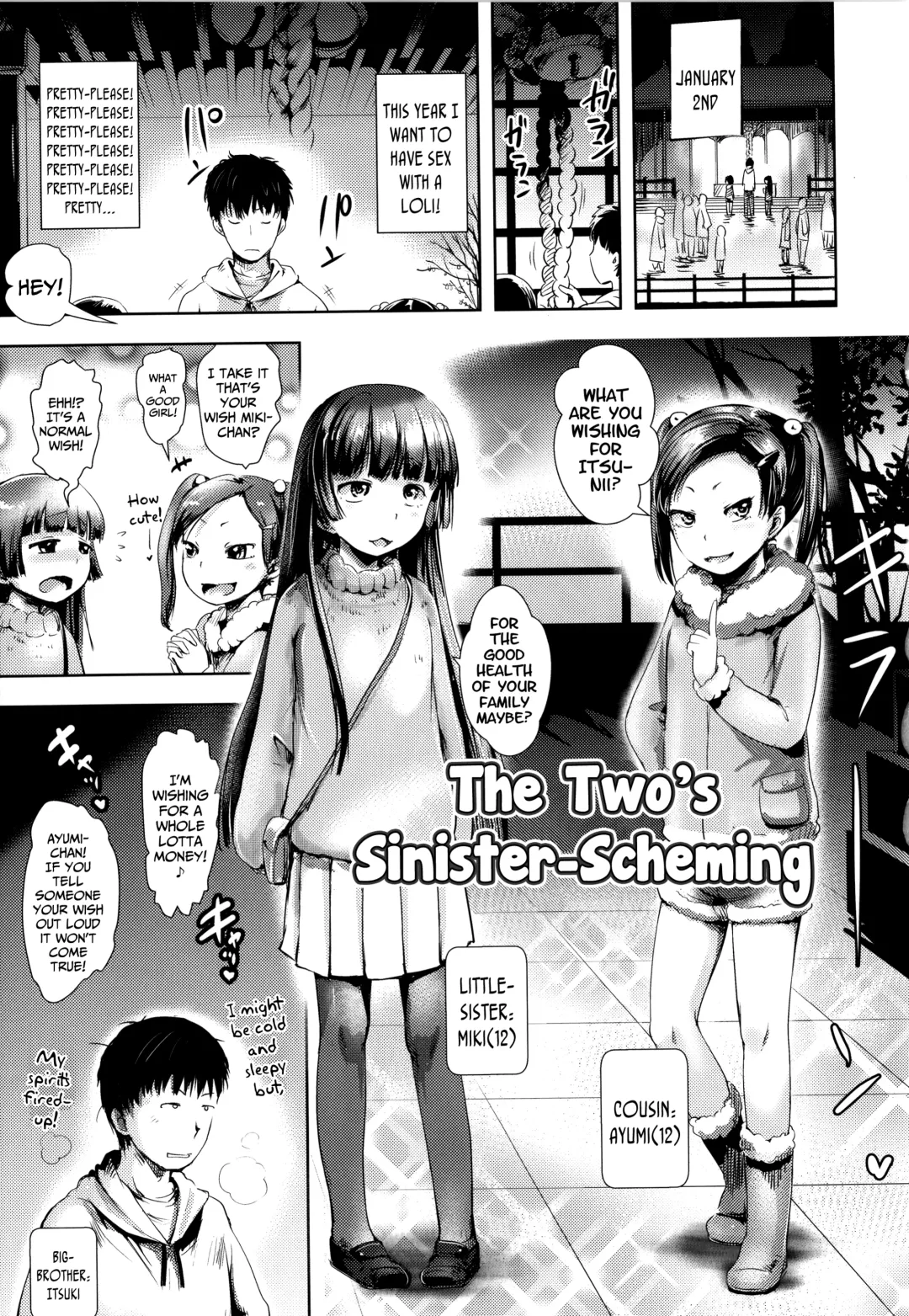 [Yam] Futari no Warudakumi | The Two's Sinister-Scheming Fhentai.net - Page 1