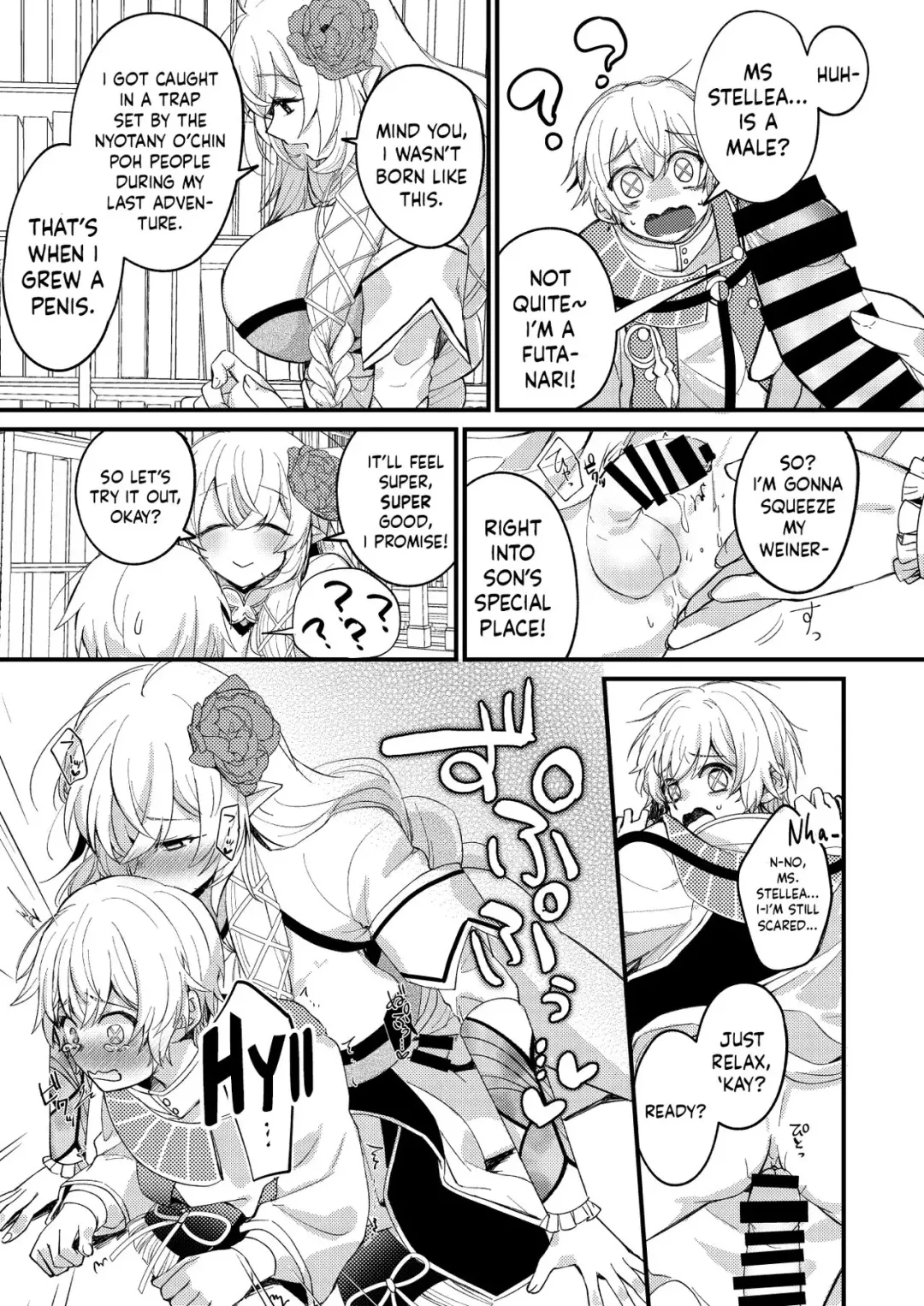 [Yuzuruha Imai] Futanari Stellea x Son Fhentai.net - Page 10