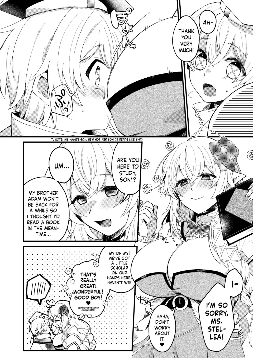 [Yuzuruha Imai] Futanari Stellea x Son Fhentai.net - Page 3