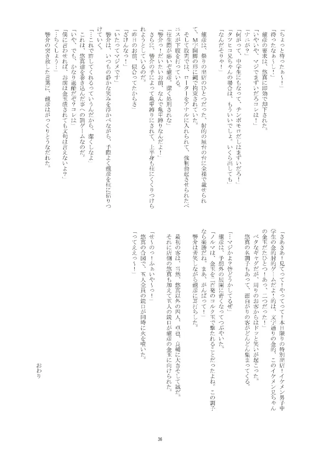 [Taankee - Takenokoya] Hihou Shounen (decensored) Fhentai - Page 35