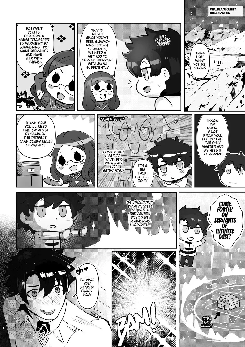 [Robokeh] Triple Threat - Fate Grand Order Fhentai - Page 1