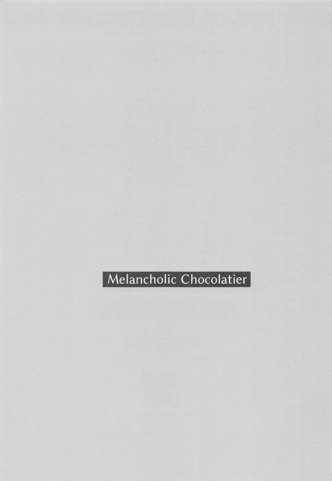 [Hazuki Yuui] Melancholic Chocolatier Fhentai - Page 40