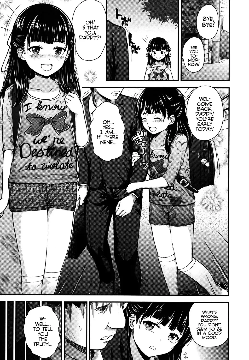 [Hikoma Hiroyuki] Genki wo Dashite♡ (Gangime JS Satsueikai)+Genki wo Dashite♡After (Mesugaki dakedo Hatsuiku Ii node Semen Kyouiku Shitemita) | Cheer up, Daddy!+After! (decensored) Fhentai - Page 1