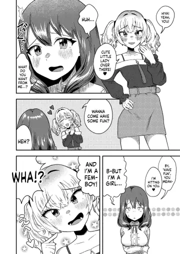 [Nuwara Gray] Mesu Gal Otokonoko ga Futanari Onee-san ni Wakarasarechau...! | A Bitchy Femboy Gyaru Comes To 'Understand' A Futanari Onee-san! Fhentai - Page 6