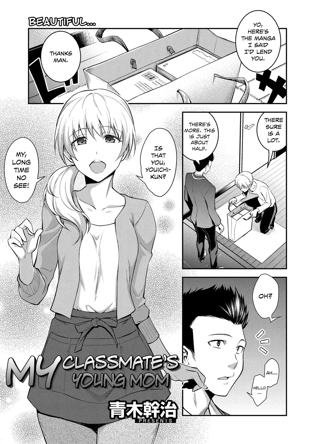 Read [Aoki Kanji] Doukyuusei no Wakai Haha | My Classmate's Young Mom (decensored) - Fhentai.net