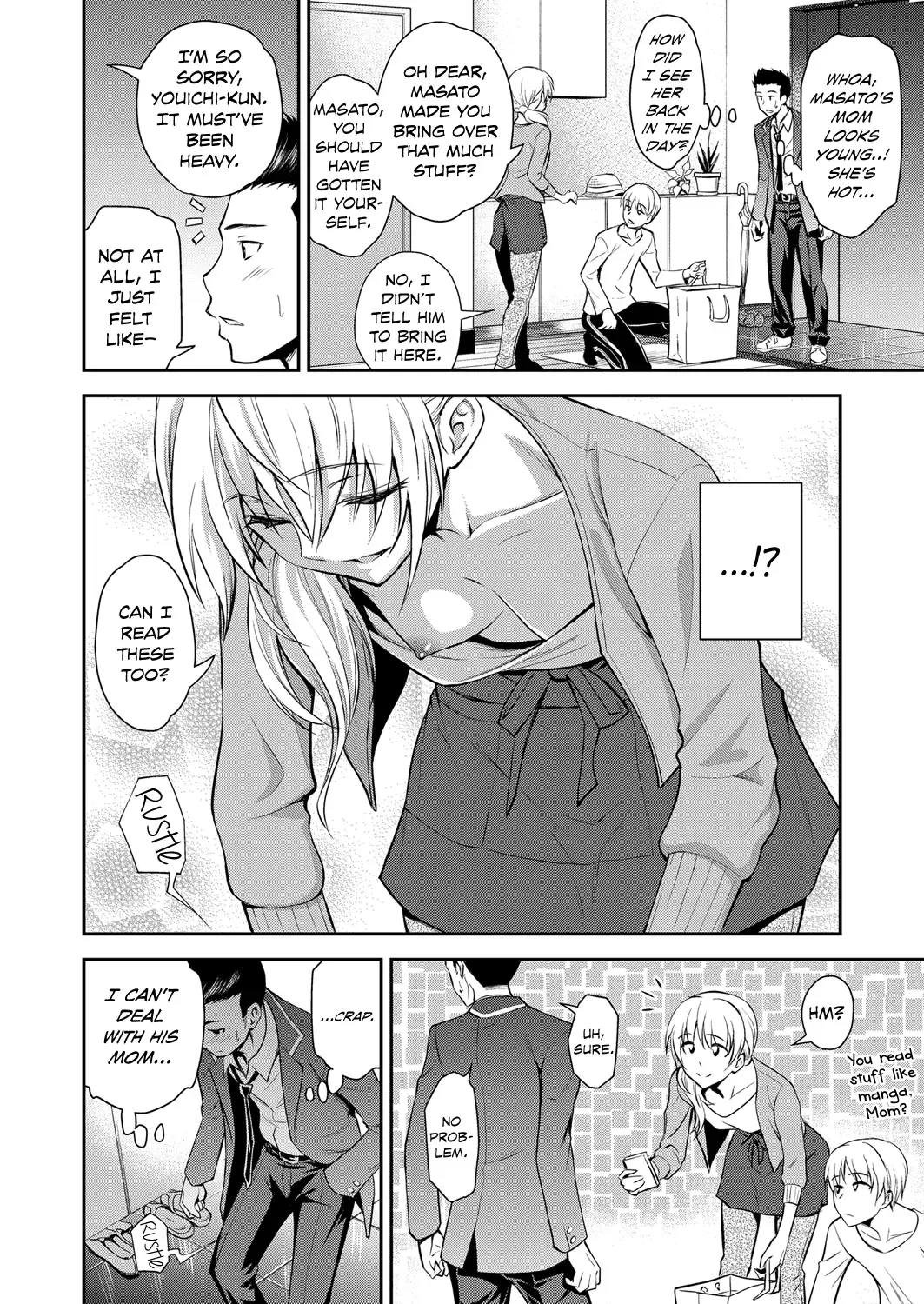 [Aoki Kanji] Doukyuusei no Wakai Haha | My Classmate's Young Mom (decensored) Fhentai - Page 2
