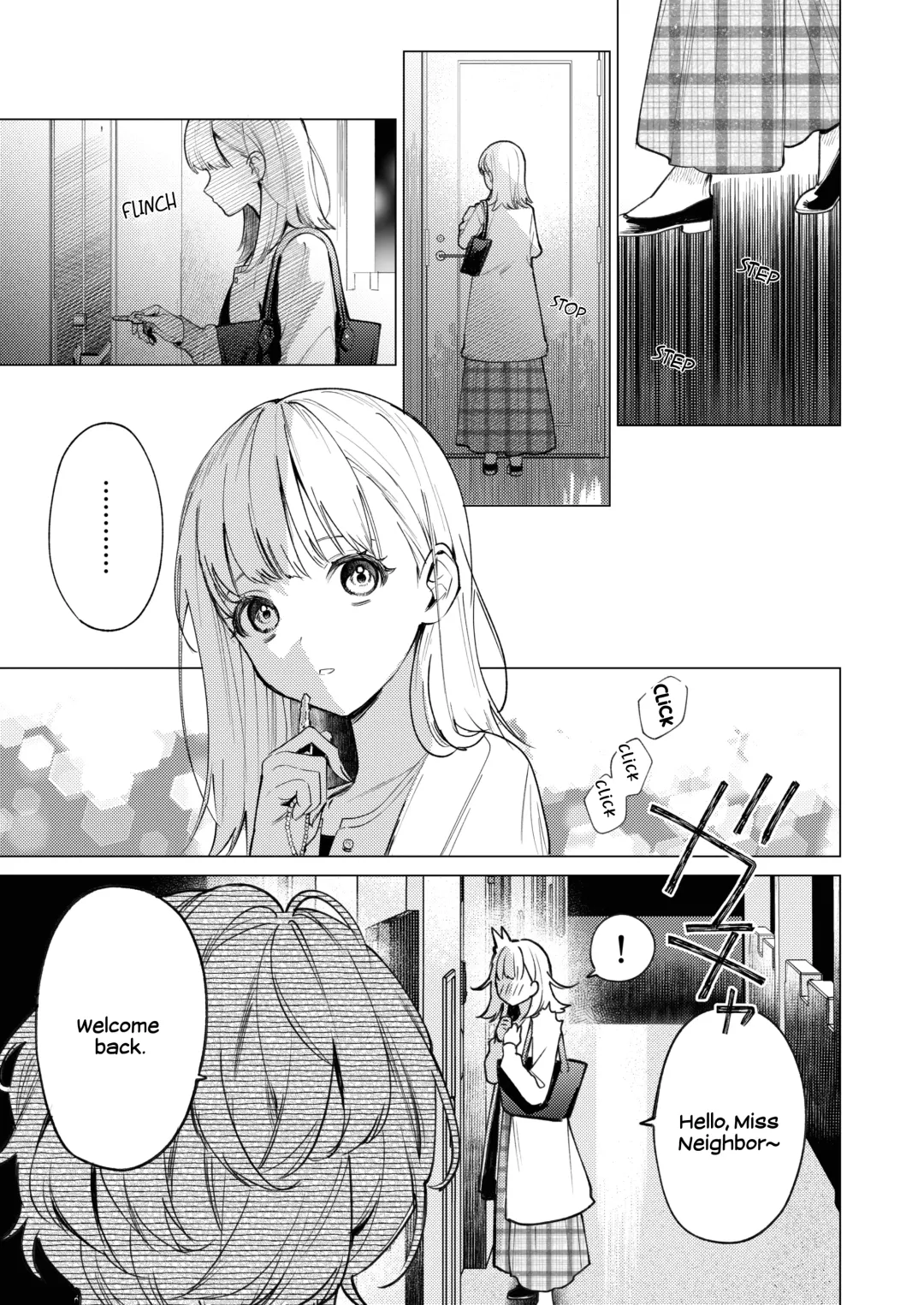 [Uruh Aqua] 203-gou no Rinjin wa Kagitaba Hitotsu Nokoshite Kieta. | The Neighbor in Room 203 Disappeared Leaving a Key Behind. Fhentai.net - Page 2