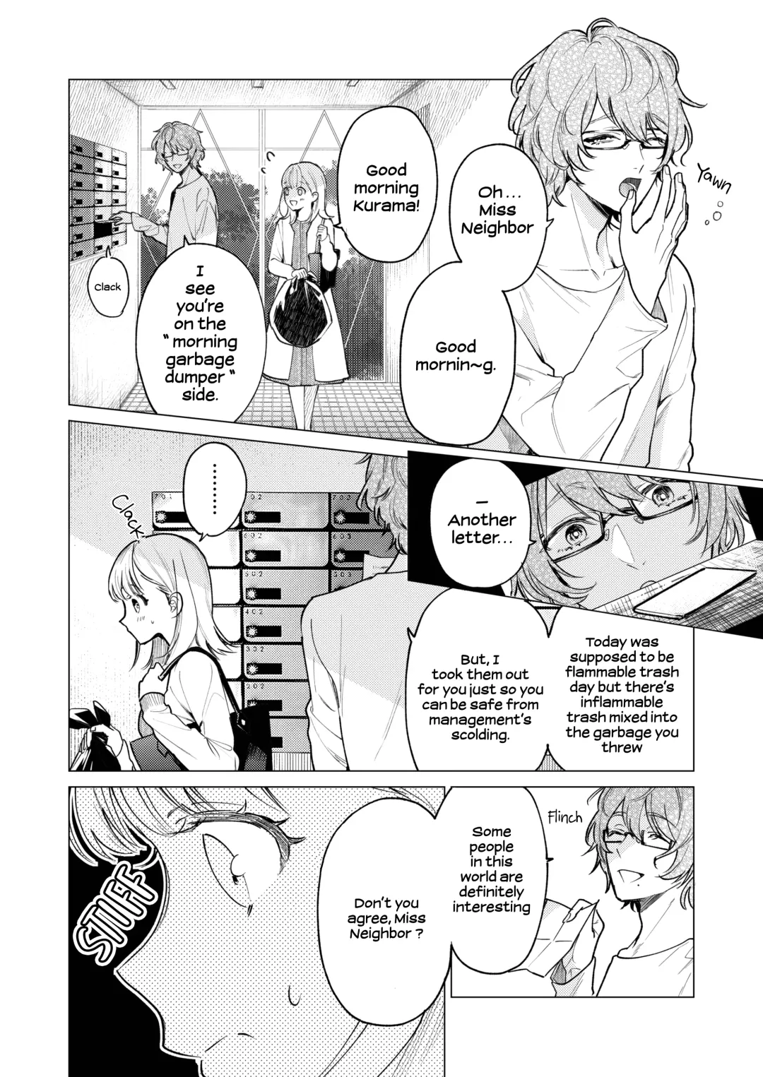 [Uruh Aqua] 203-gou no Rinjin wa Kagitaba Hitotsu Nokoshite Kieta. | The Neighbor in Room 203 Disappeared Leaving a Key Behind. Fhentai.net - Page 7