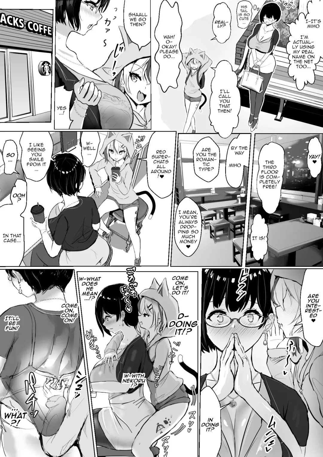 Otaku na Tsuma(Eshi) ga Yarichin Haishinsha ni Netorareru Hanashi | The Story of My Otaku Wife (Artist) Getting Fucked By a Playboy Streamer Fhentai - Page 12