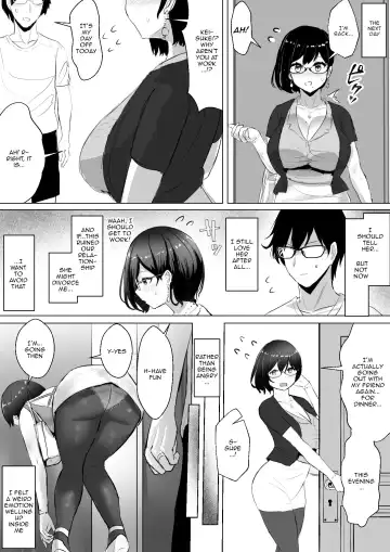 Otaku na Tsuma(Eshi) ga Yarichin Haishinsha ni Netorareru Hanashi | The Story of My Otaku Wife (Artist) Getting Fucked By a Playboy Streamer Fhentai.net - Page 36