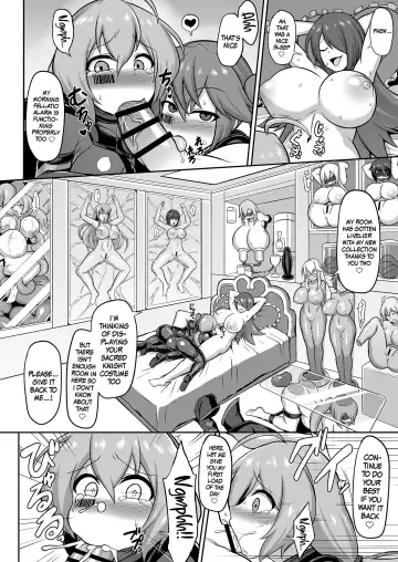 [Ikameshi] Seisou Kouki Sacred Aqua -Injoku Yuugi no Rensa- | Holy Princess Sacred Aqua -A Chain of Perverted Games- Fhentai - Page 15