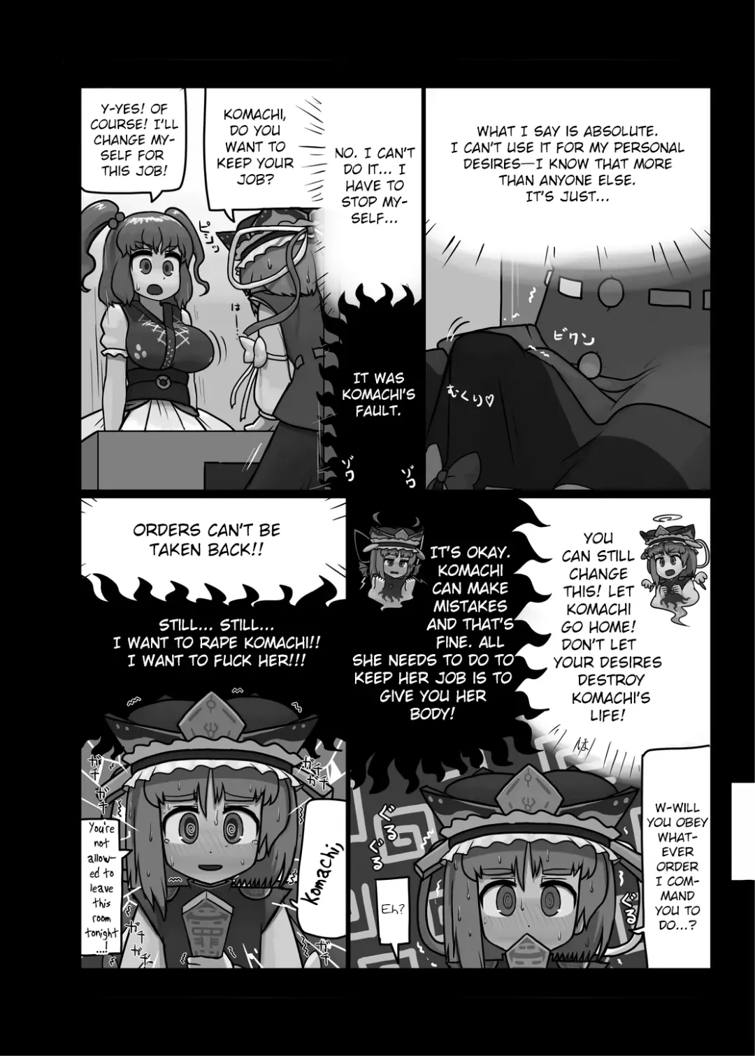 [Ninniku] Watashi no Naka no Shiro to Kuro | The Black and White in Me Fhentai - Page 11