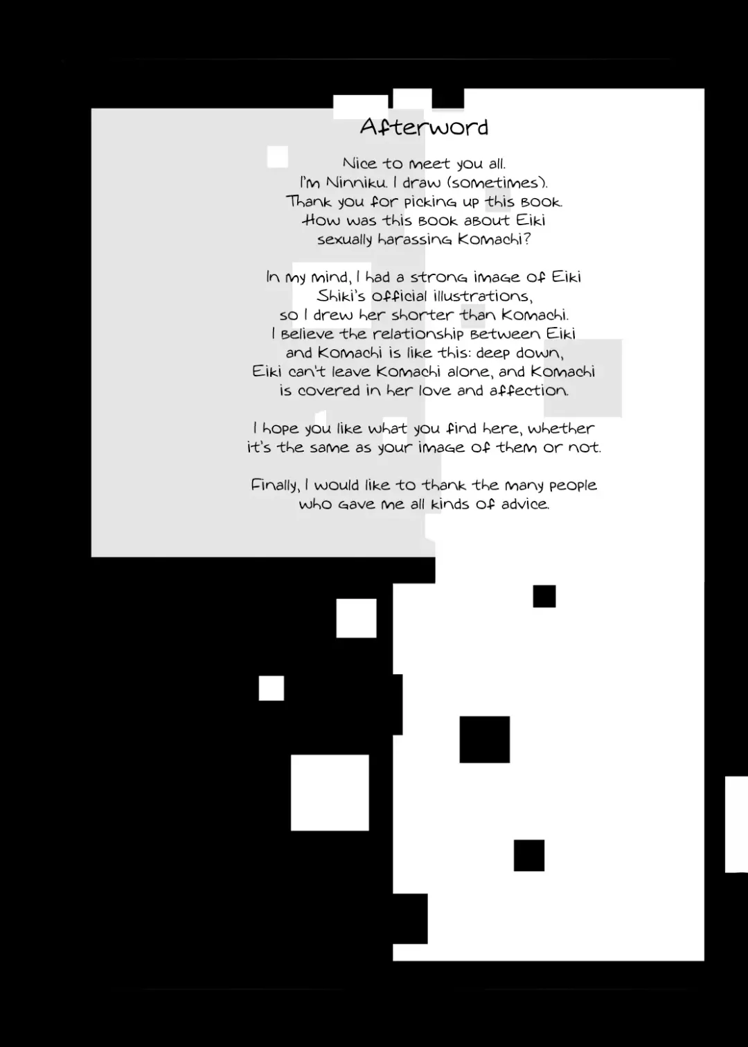 [Ninniku] Watashi no Naka no Shiro to Kuro | The Black and White in Me Fhentai - Page 25