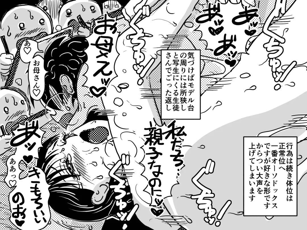 Musuko no Jugyou Sankanbi ni Nude Dessin no Model Tantou Gakari ni Natta Okaa-san no Hanashi. Fhentai - Page 59