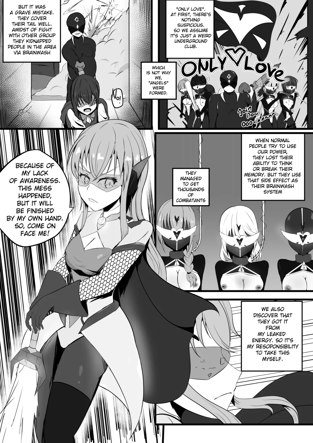[Aynes] The Degradation of Angels Fhentai - Page 2