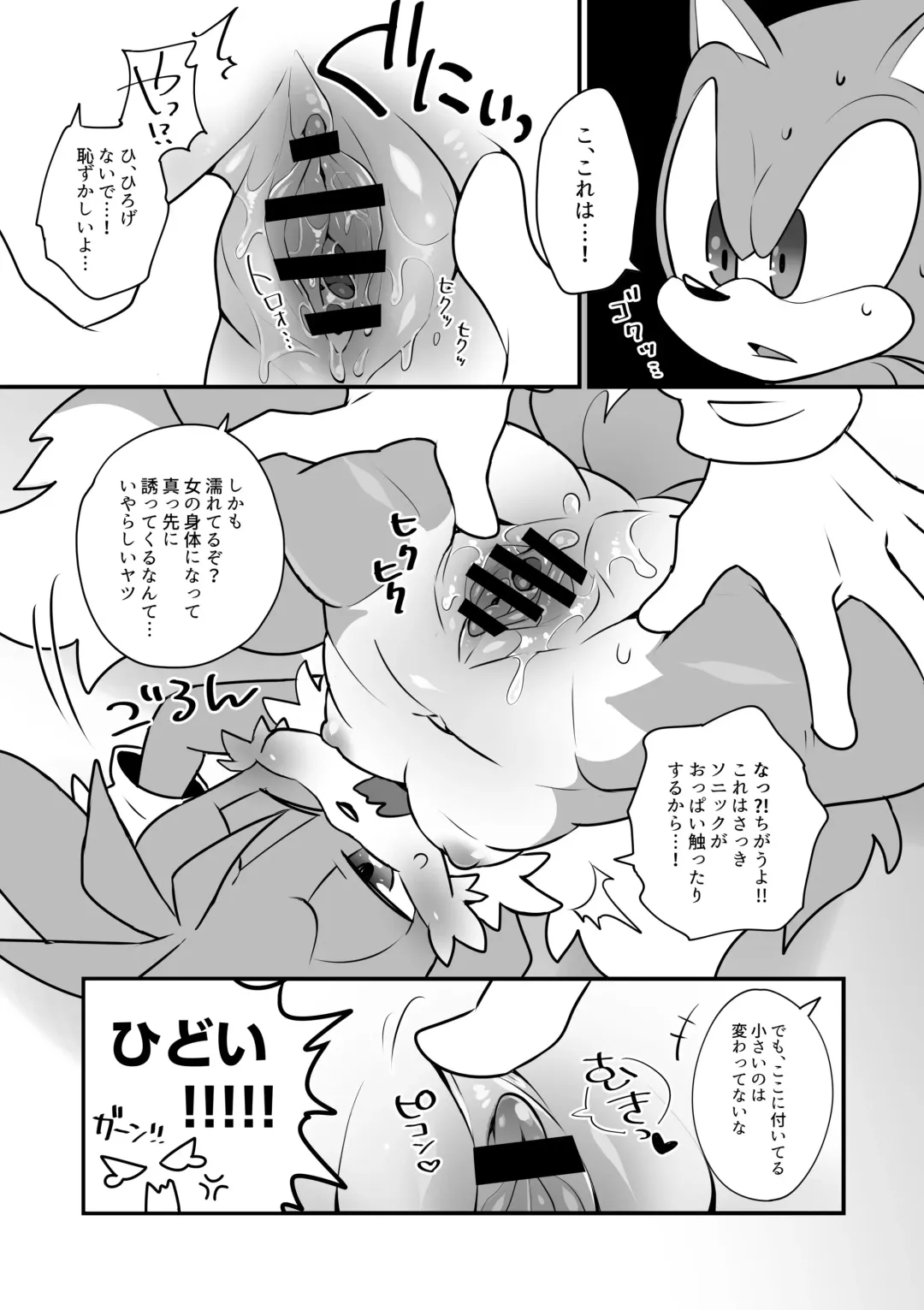 [Hentaib] Tails and Sonic's special Fuss Fhentai - Page 7