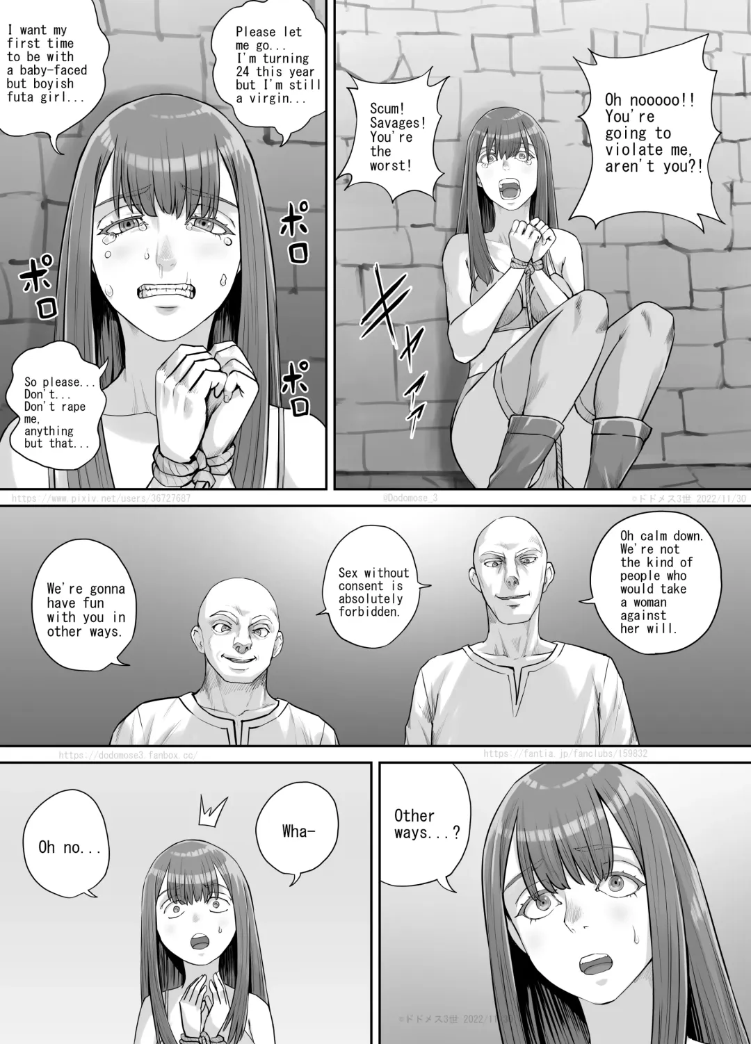 [Dodomesu3sei] Hentai ni Sarawareta Josei no Hanashi Fhentai.net - Page 3