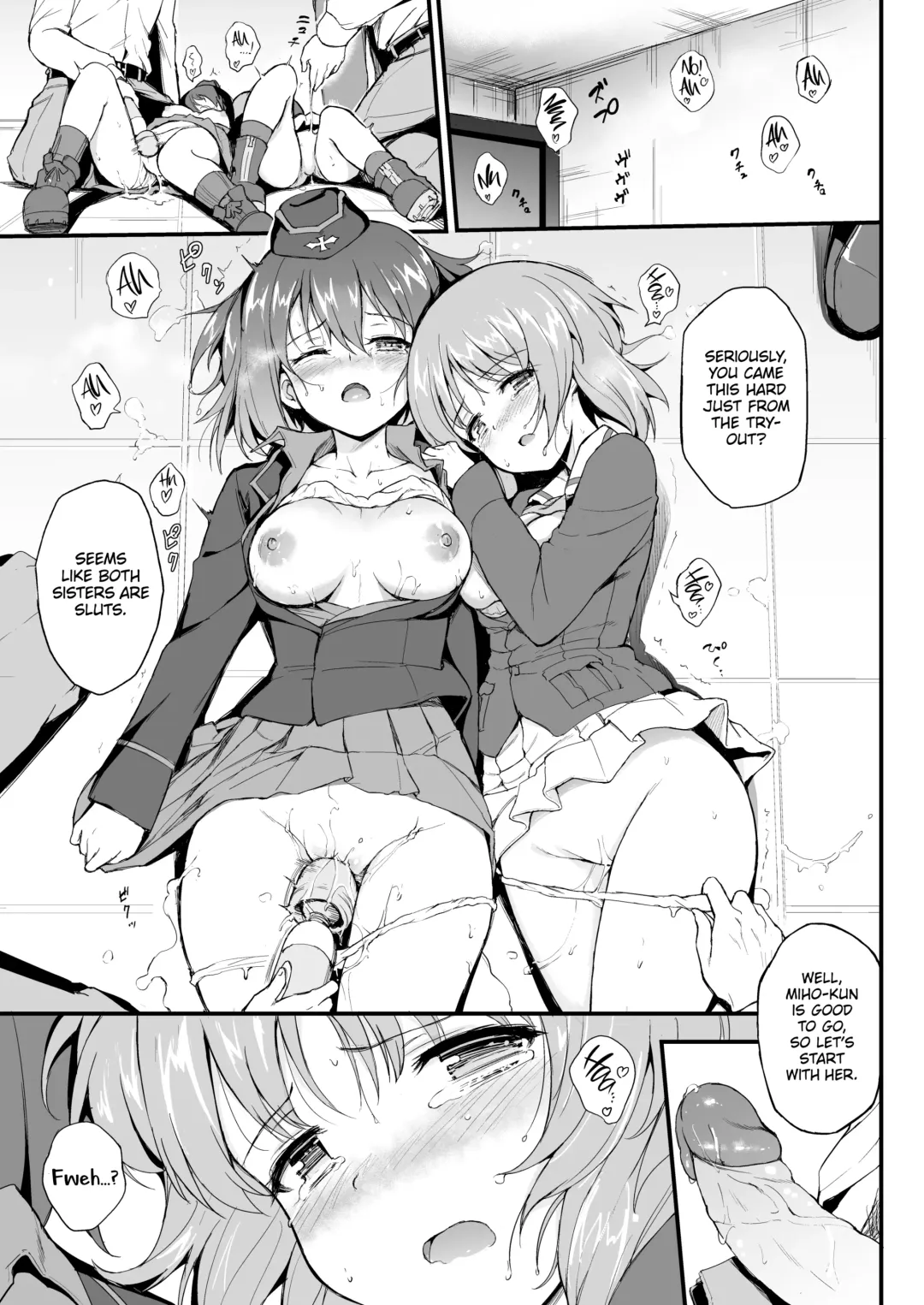 [Kyockcho] Nishizumi Sisters Assault 1 Fhentai - Page 14