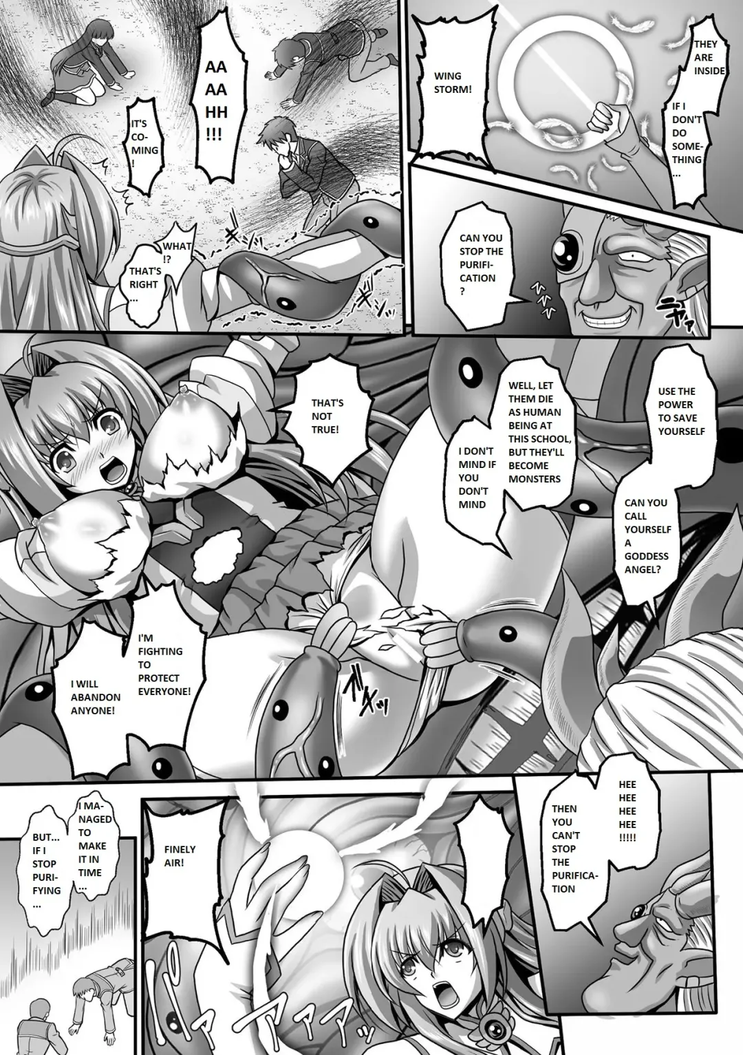 [Sinbo Tamaran] Nerawareta Megami Tenshi Angeltear ~Mamotta Ningen-tachi ni Uragirarete~ THE COMIC Ch. 1-7 Fhentai.net - Page 142