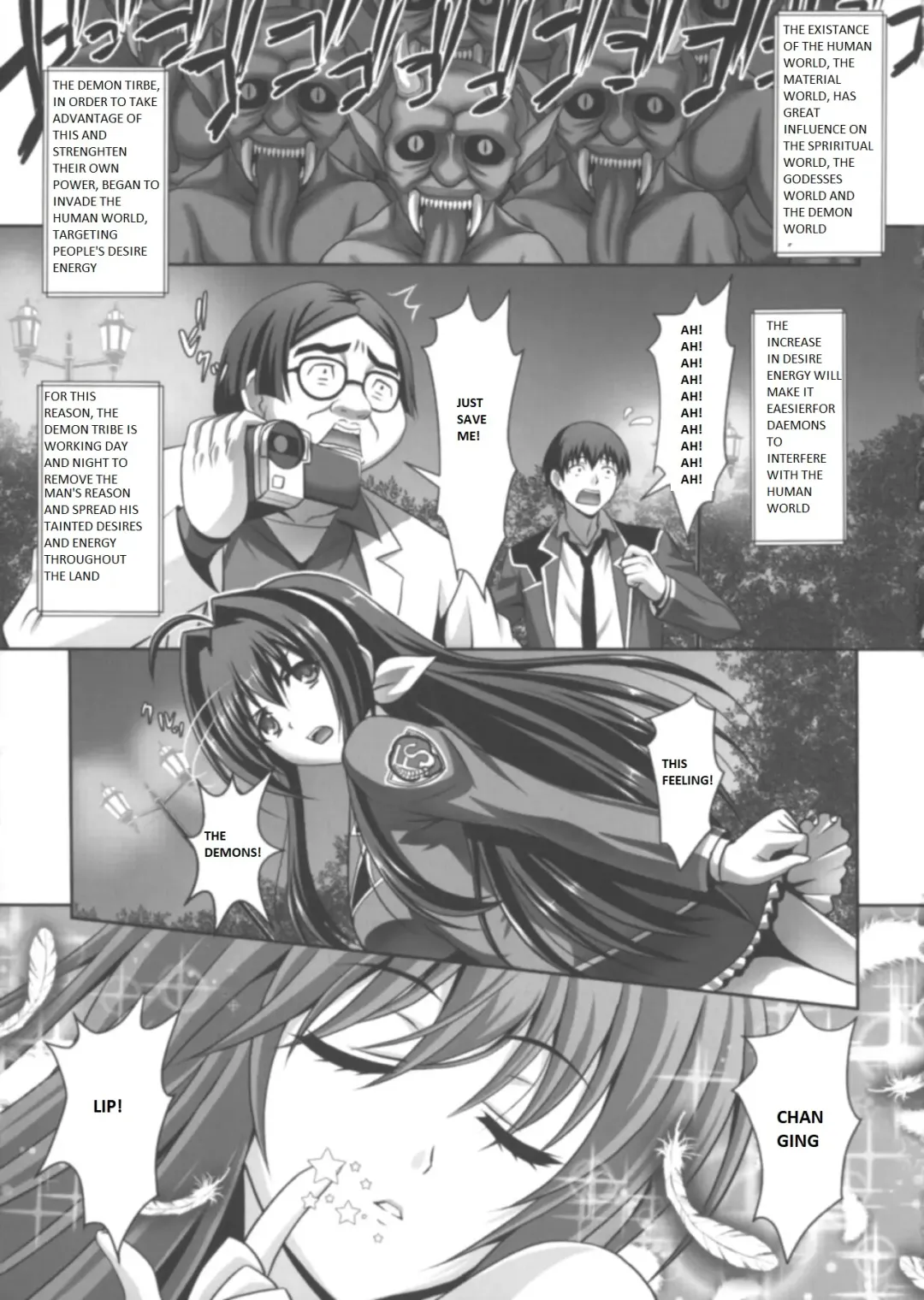 [Sinbo Tamaran] Nerawareta Megami Tenshi Angeltear ~Mamotta Ningen-tachi ni Uragirarete~ THE COMIC Ch. 1-7 Fhentai.net - Page 2