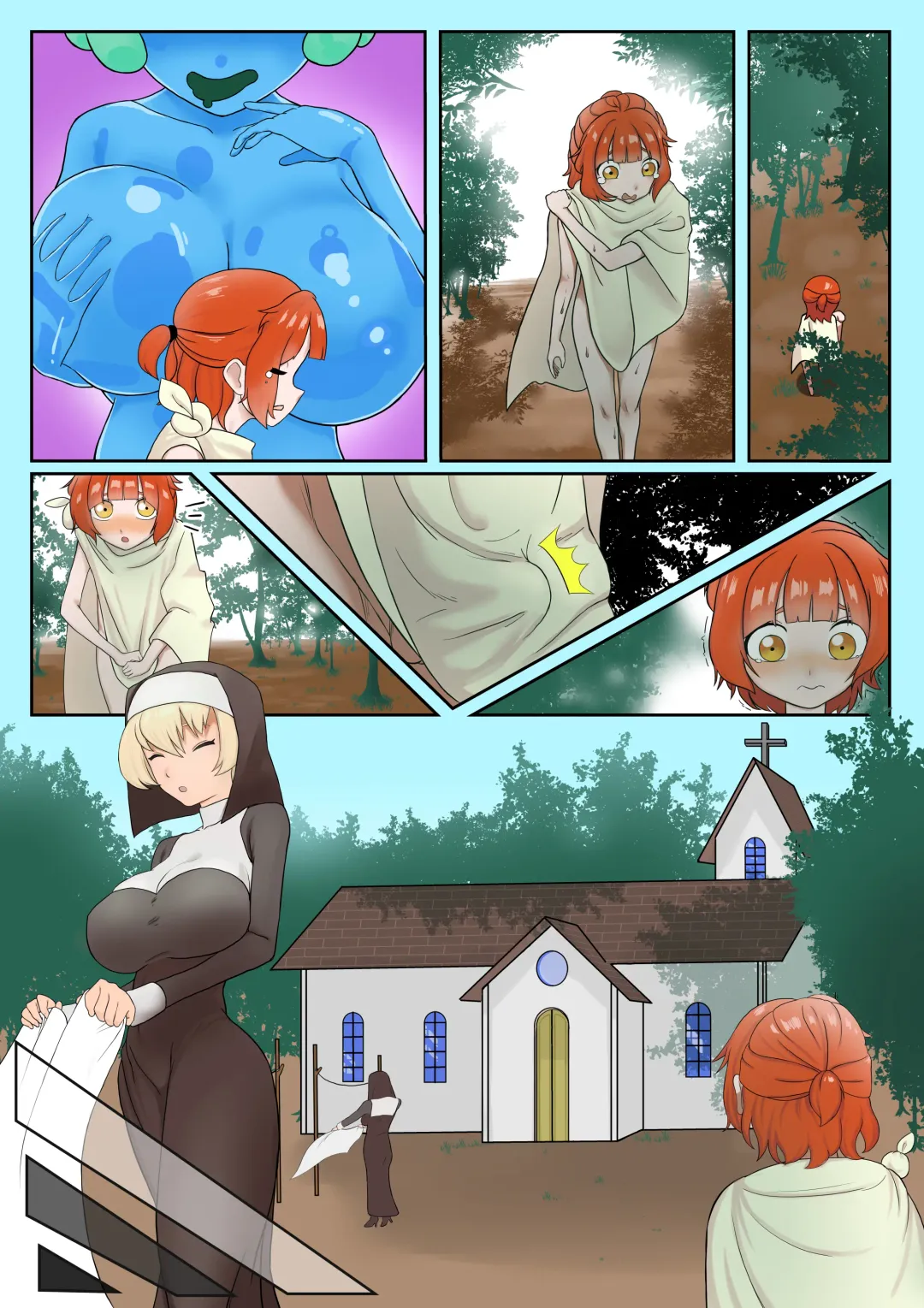 [Akabane Aomori] Mamono no Mure ga Arawareta!! Fhentai - Page 28