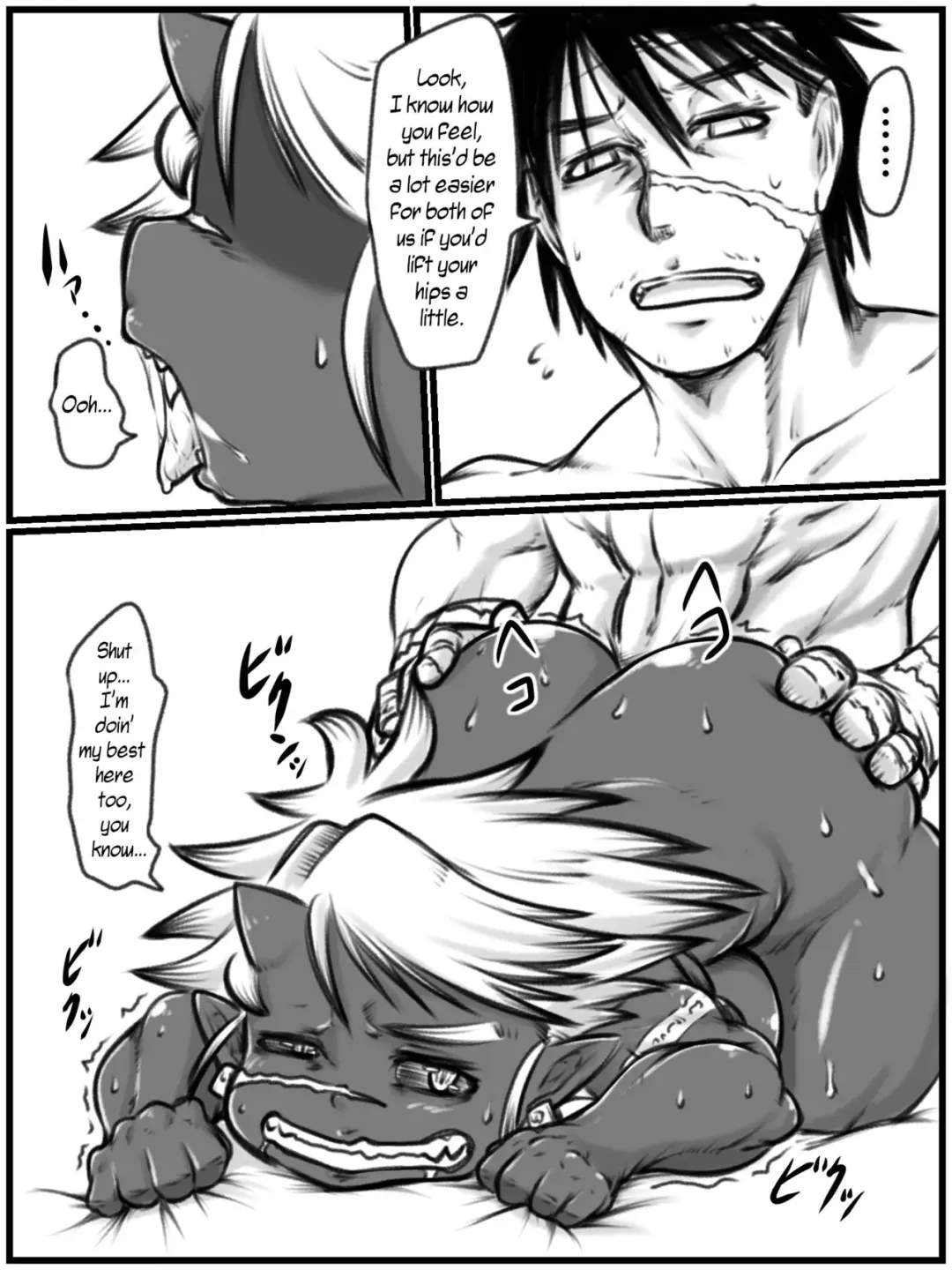 [Kumaneko] Ko-Oni Zoku to Kaizo Zoku | The Goblin and the Kaizo Fhentai - Page 9