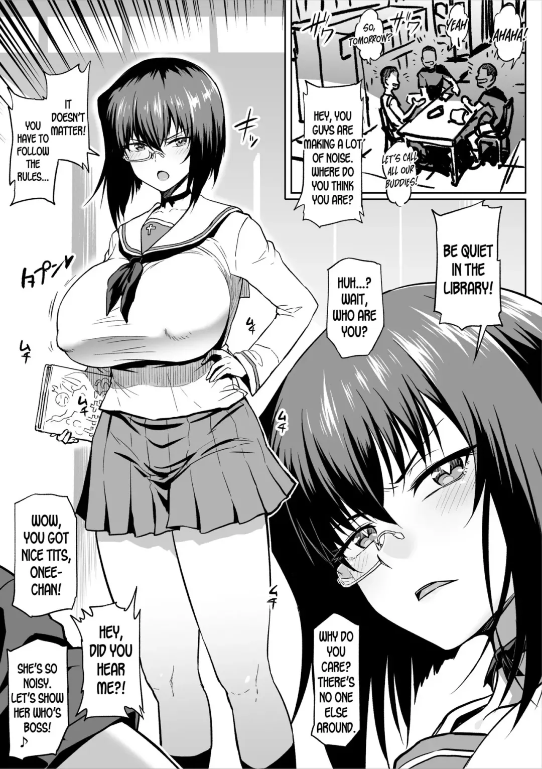 [Ahemaru] Toshokan de wa Oshizuka ni | Quiet in the Library Fhentai.net - Page 1