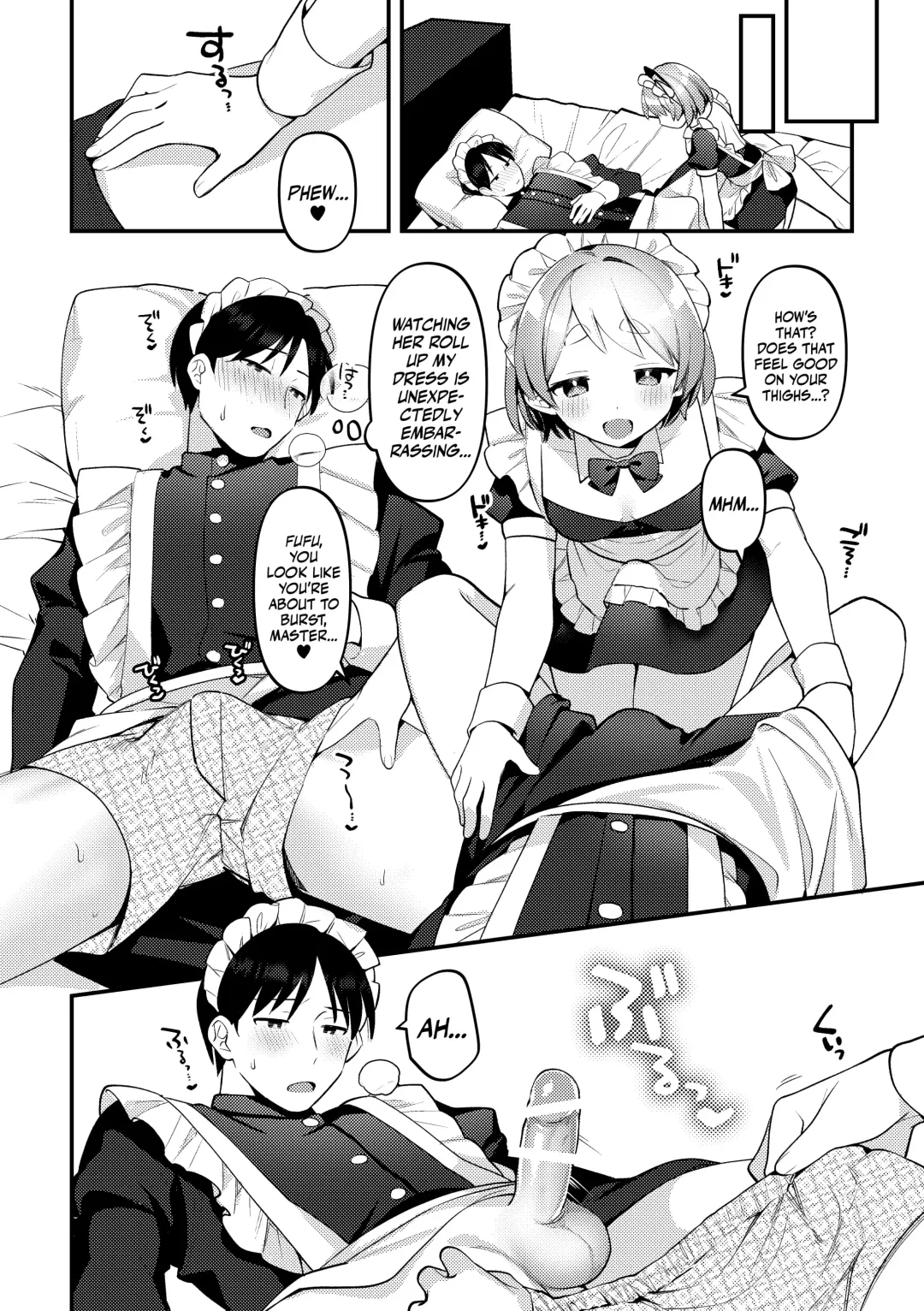 [Sakuraba Rokusuke] Futanari Maid no Kanojo ni Gohoushi Sareru Kai | Servicing My Futanari Maid Girlfriend Fhentai - Page 13