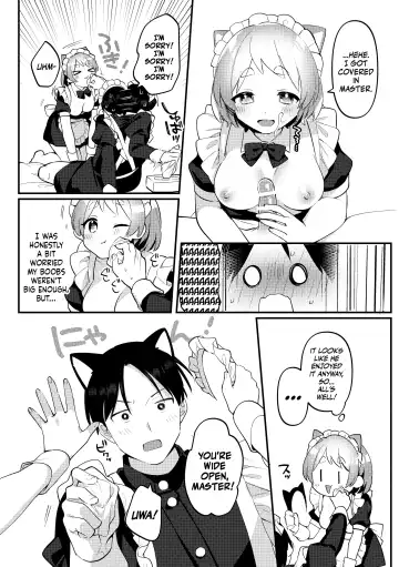 [Sakuraba Rokusuke] Futanari Maid no Kanojo ni Gohoushi Sareru Kai | Servicing My Futanari Maid Girlfriend Fhentai - Page 17