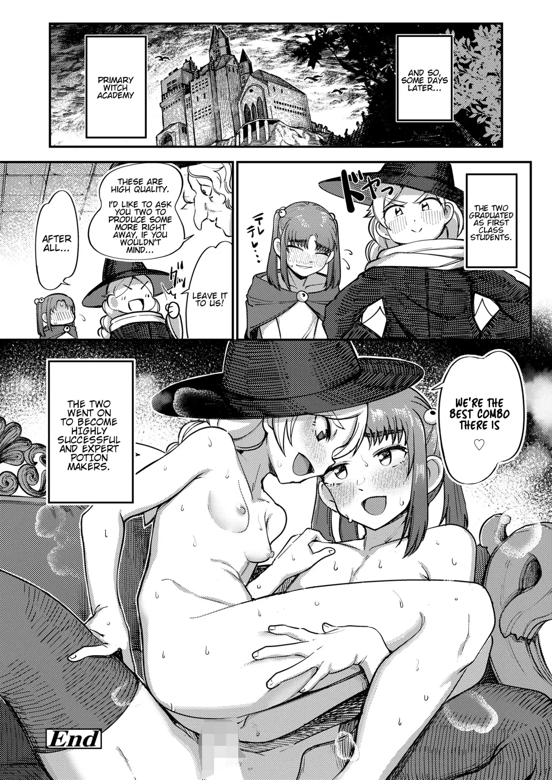 [Toriburi] Tanoshiku Ganbaru! Majo Minarai | Having Fun and Trying Our Best! Witch Apprentice Fhentai.net - Page 24