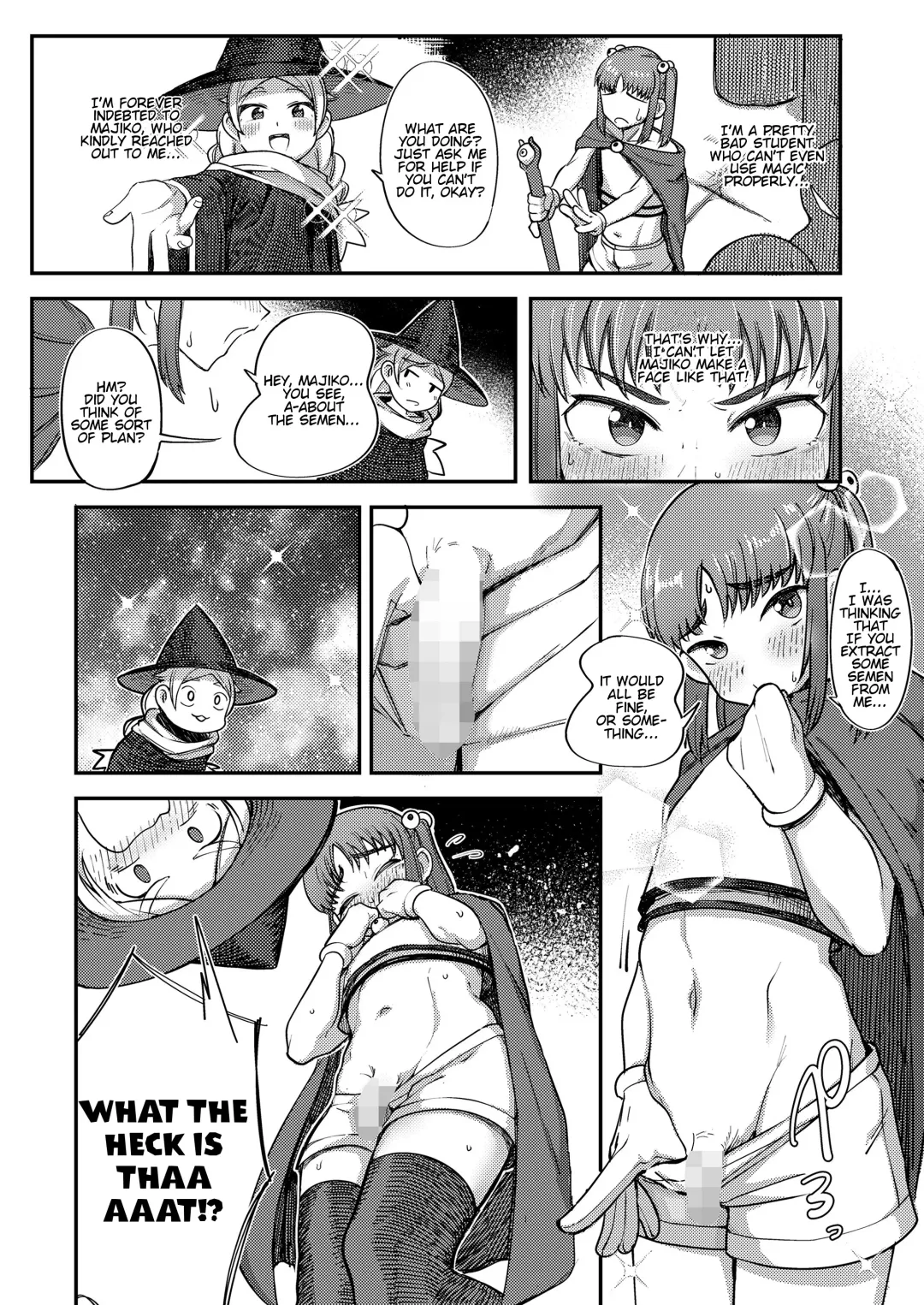 [Toriburi] Tanoshiku Ganbaru! Majo Minarai | Having Fun and Trying Our Best! Witch Apprentice Fhentai.net - Page 4