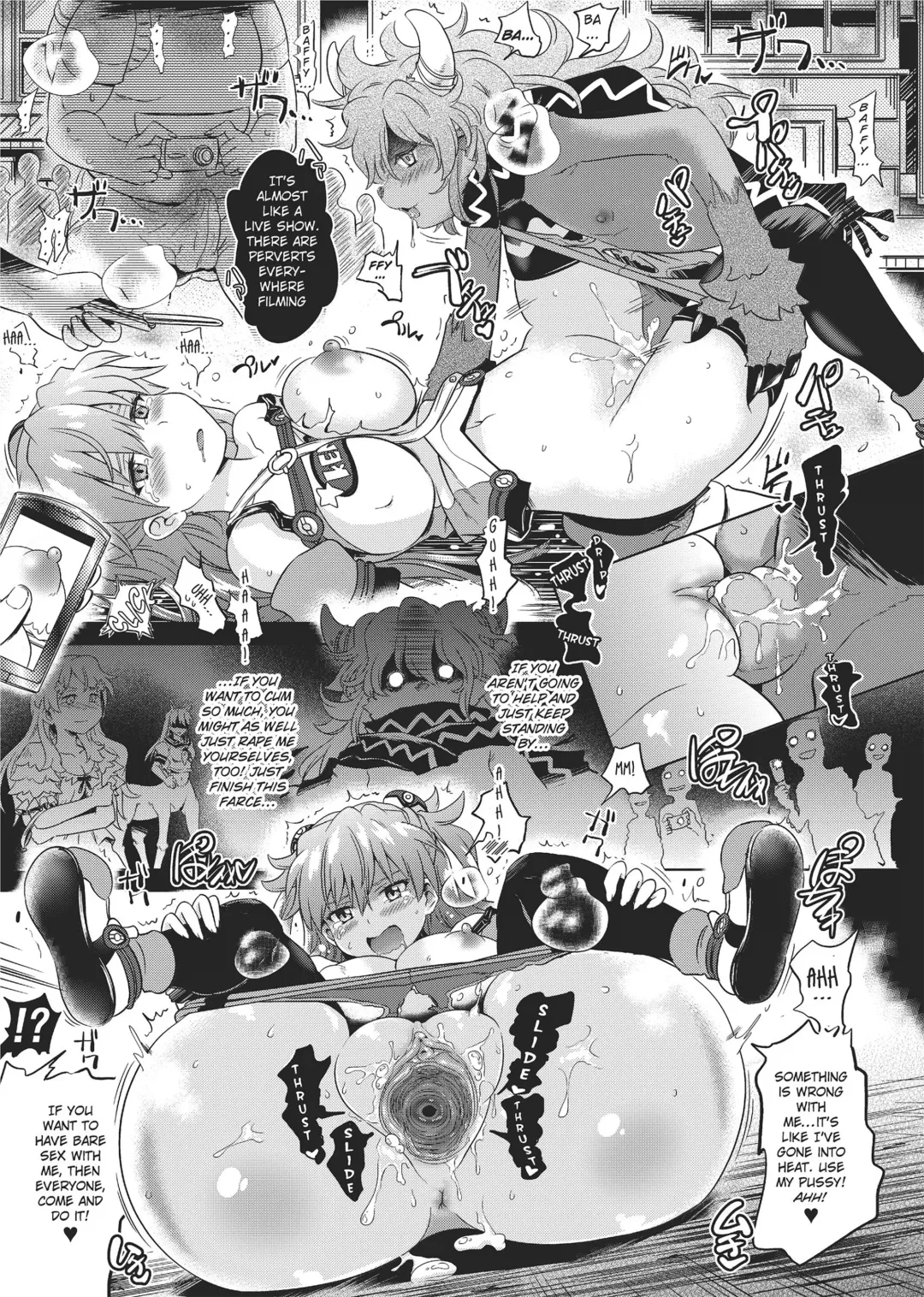 [Shiraha Mato] Loveraune -IDOL MONSTER GIRLS- (decensored) Fhentai - Page 119