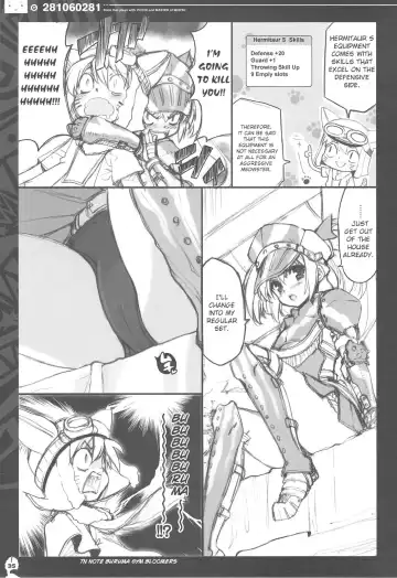 [Ohara Tometa - Sakura Koharu] QPchick 14 Kanzenban (Monster Hunter) Hermitaur Armor Fhentai.net - Page 4