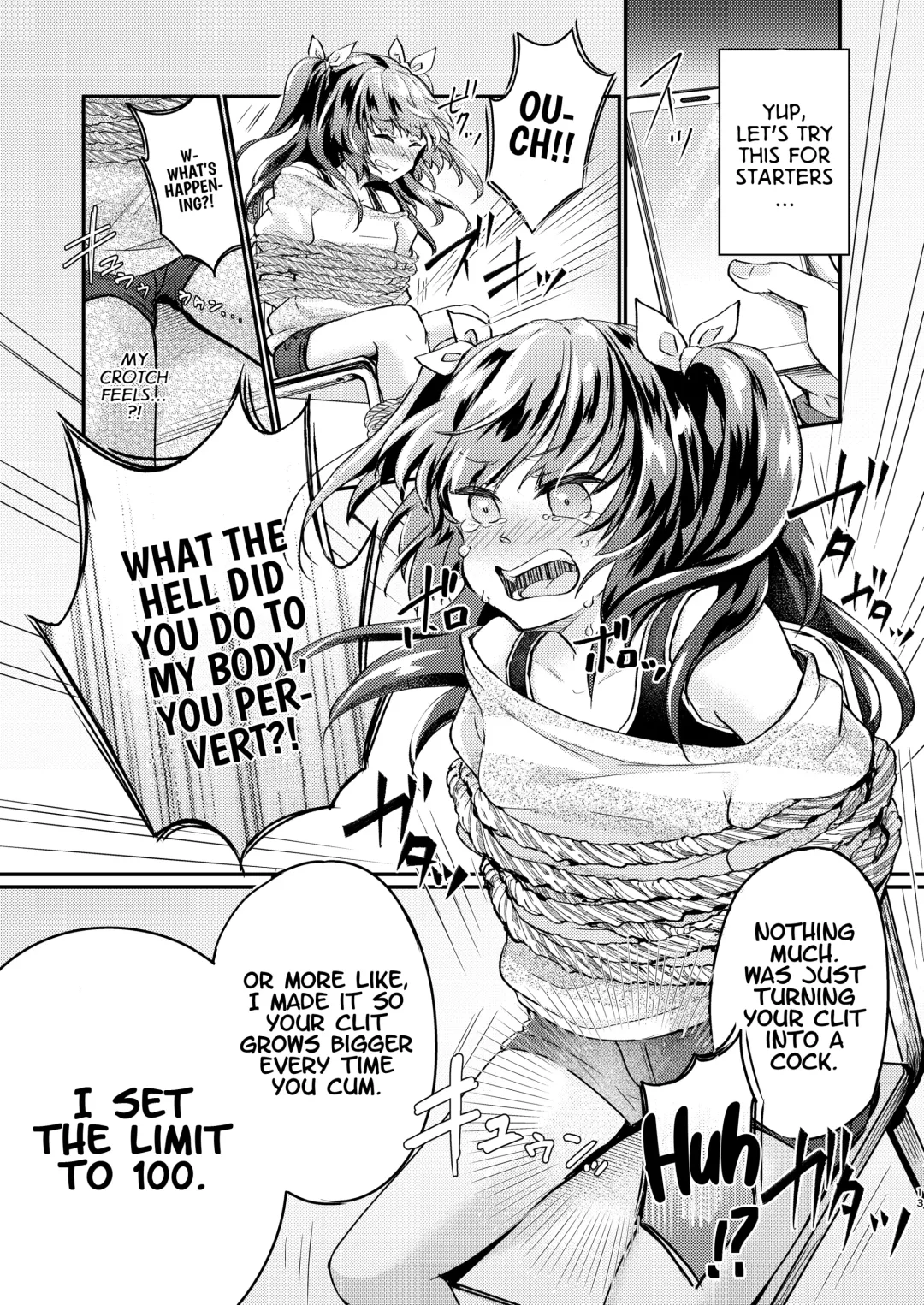 [Koori] Tsundere Imouto Inbou Kaizou Keikaku | Tsundere Little Sister Cock Modification Plan Fhentai - Page 14
