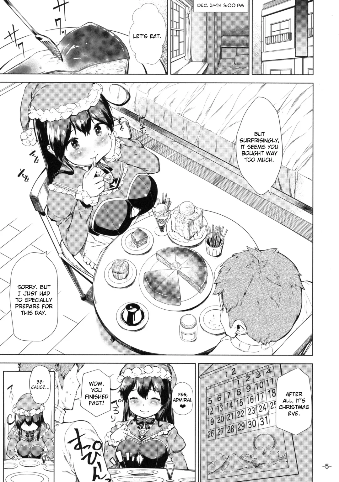 [Danbo] Hishokan Ushio Christmas Mode | Secretary Ship Ushio Christmas Mode Fhentai - Page 4