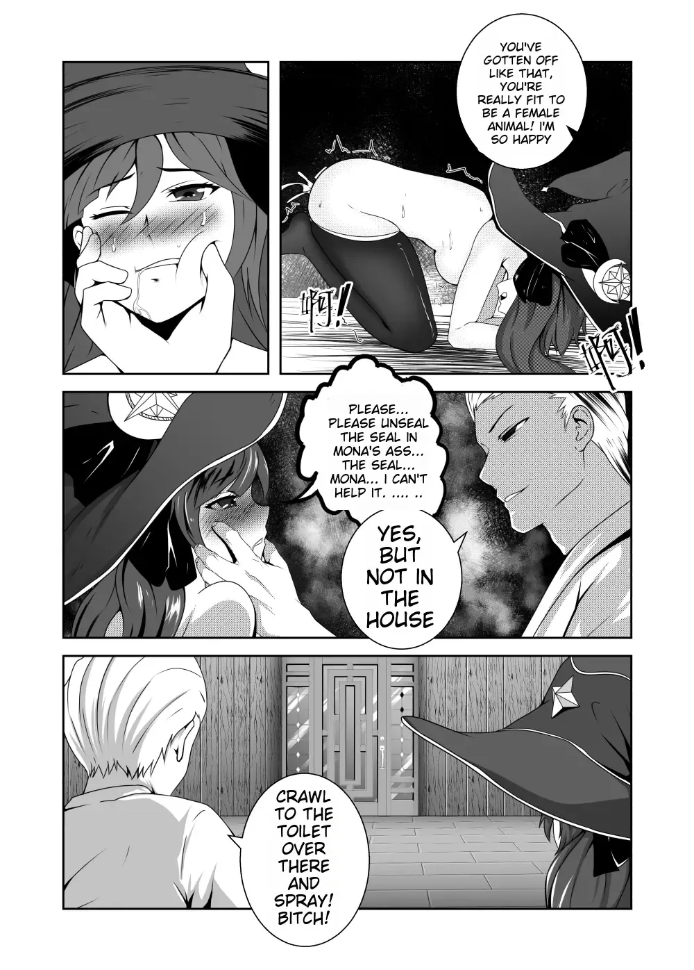 Astrologer Mona's Urine Enema Inferno Fhentai.net - Page 10