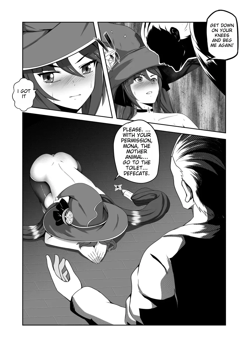 Astrologer Mona's Urine Enema Inferno Fhentai.net - Page 7