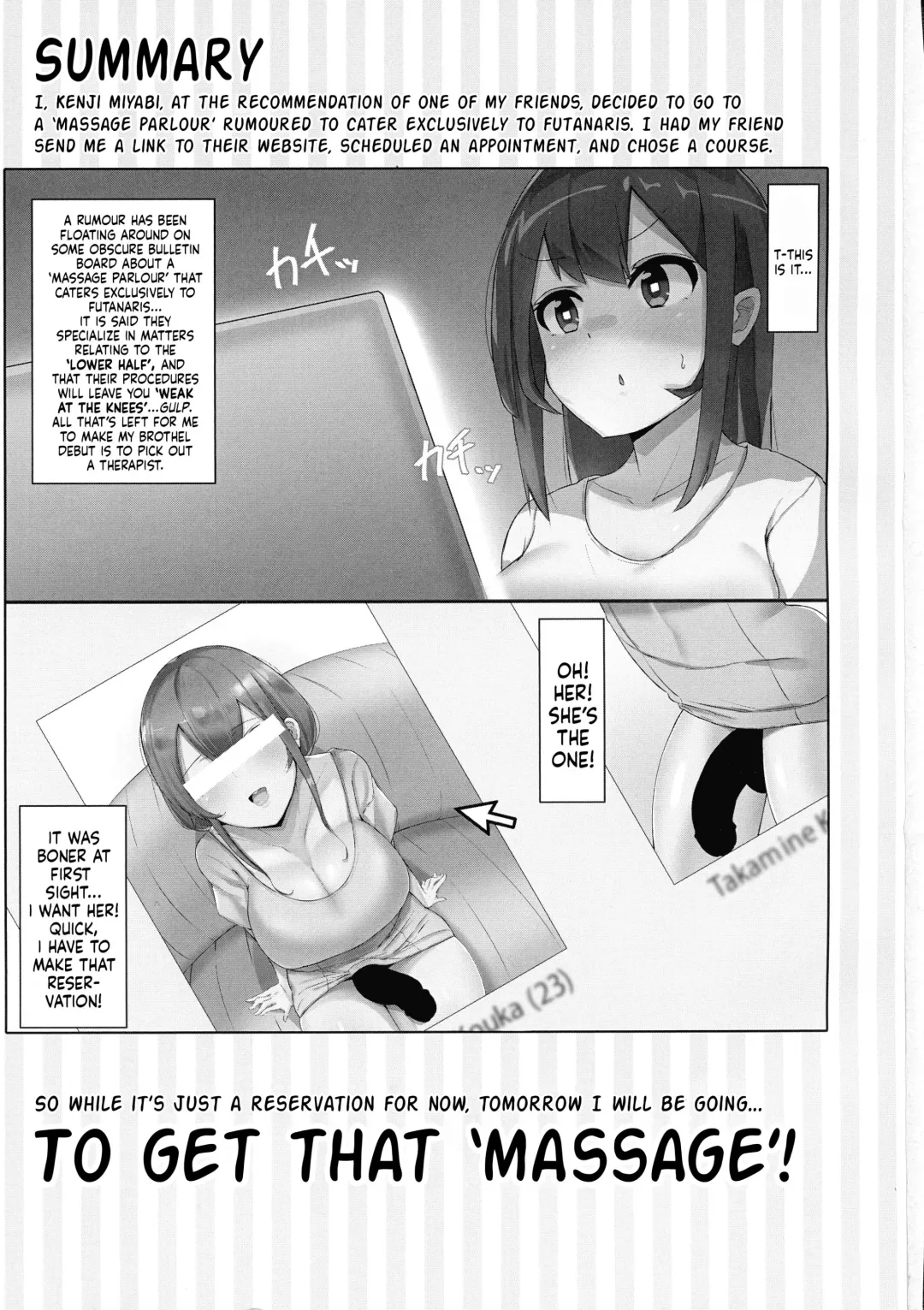 [Sella] Futanari Kaiwai no Ecchi na Omise ni Ittemita! ~ Kenzen? Esthe-ten Hen ~ | I Tried Going To My Neighborhood Brothel~! For Health's Sake, Right? Beauty Salon Edition! Fhentai.net - Page 3