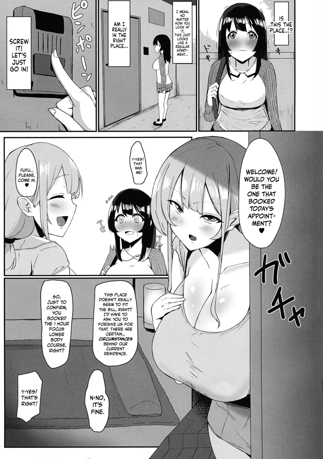 [Sella] Futanari Kaiwai no Ecchi na Omise ni Ittemita! ~ Kenzen? Esthe-ten Hen ~ | I Tried Going To My Neighborhood Brothel~! For Health's Sake, Right? Beauty Salon Edition! Fhentai.net - Page 5