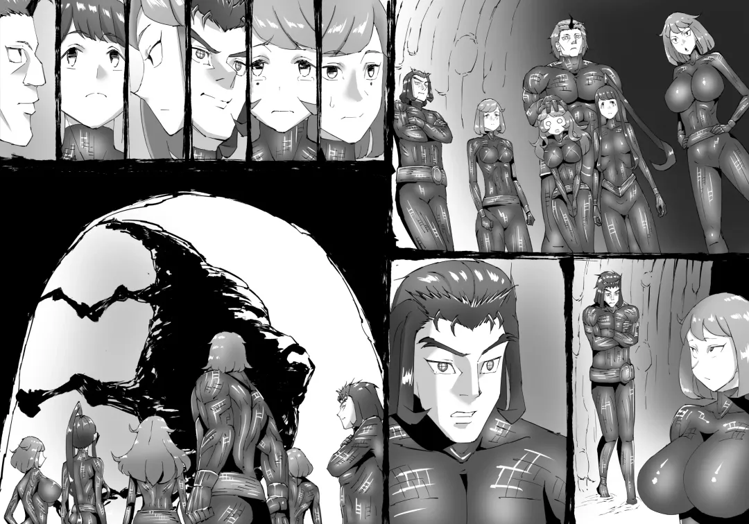 [Enueeru] FUSION WARS ~ TO SAVE THE MANKIND! DIVE INTO THE PREGNANCY HELL ~ chapter 1, section 5. Fhentai - Page 74