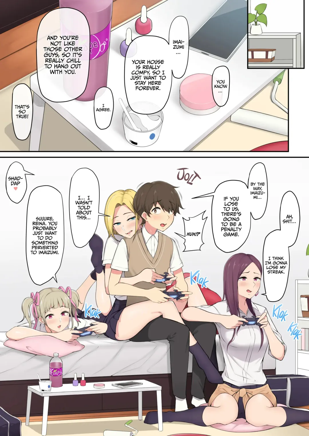 [Nori Gorou] IMAIZUMI BRINGS ALL THE GYARUS TO HIS HOUSE (decensored) Fhentai - Page 5