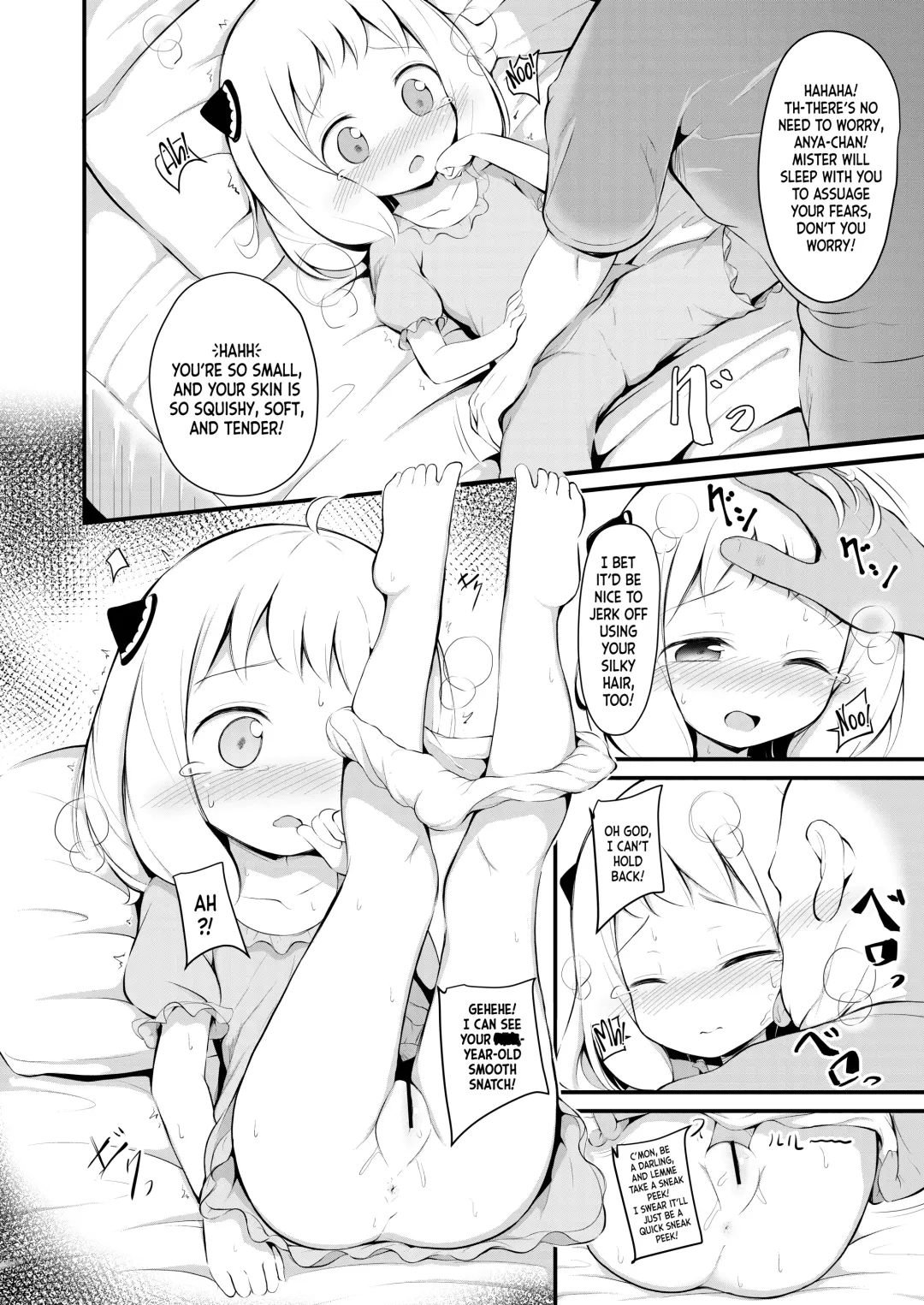 [Ponpon] Kawaisou na Anya-chan | Poor Little Anya-chan! Fhentai - Page 5