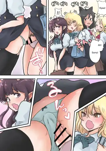 [Tsubame] Futanari x Bero Manko Lucky Sukebe | Futanari x Tongue Pussy Lucky Lewd Fhentai - Page 4