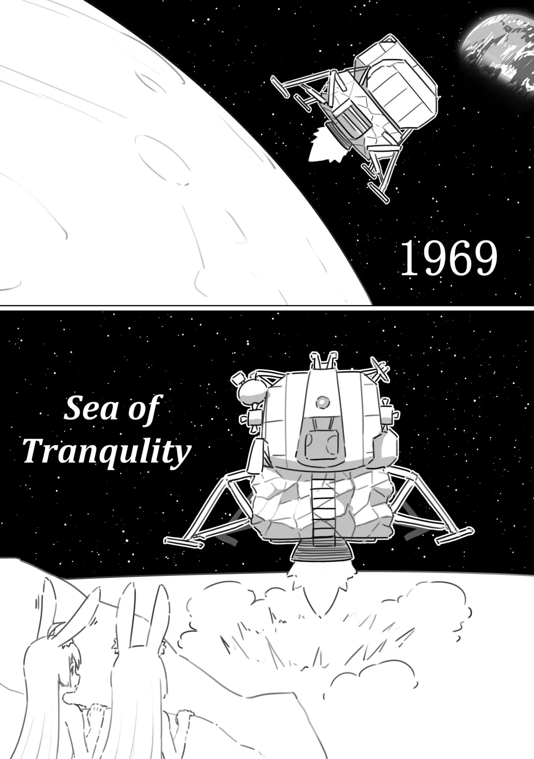 [Cromachina] Shizuka no Usagi-tachi | Bunnies of Tranquillity Fhentai - Page 2