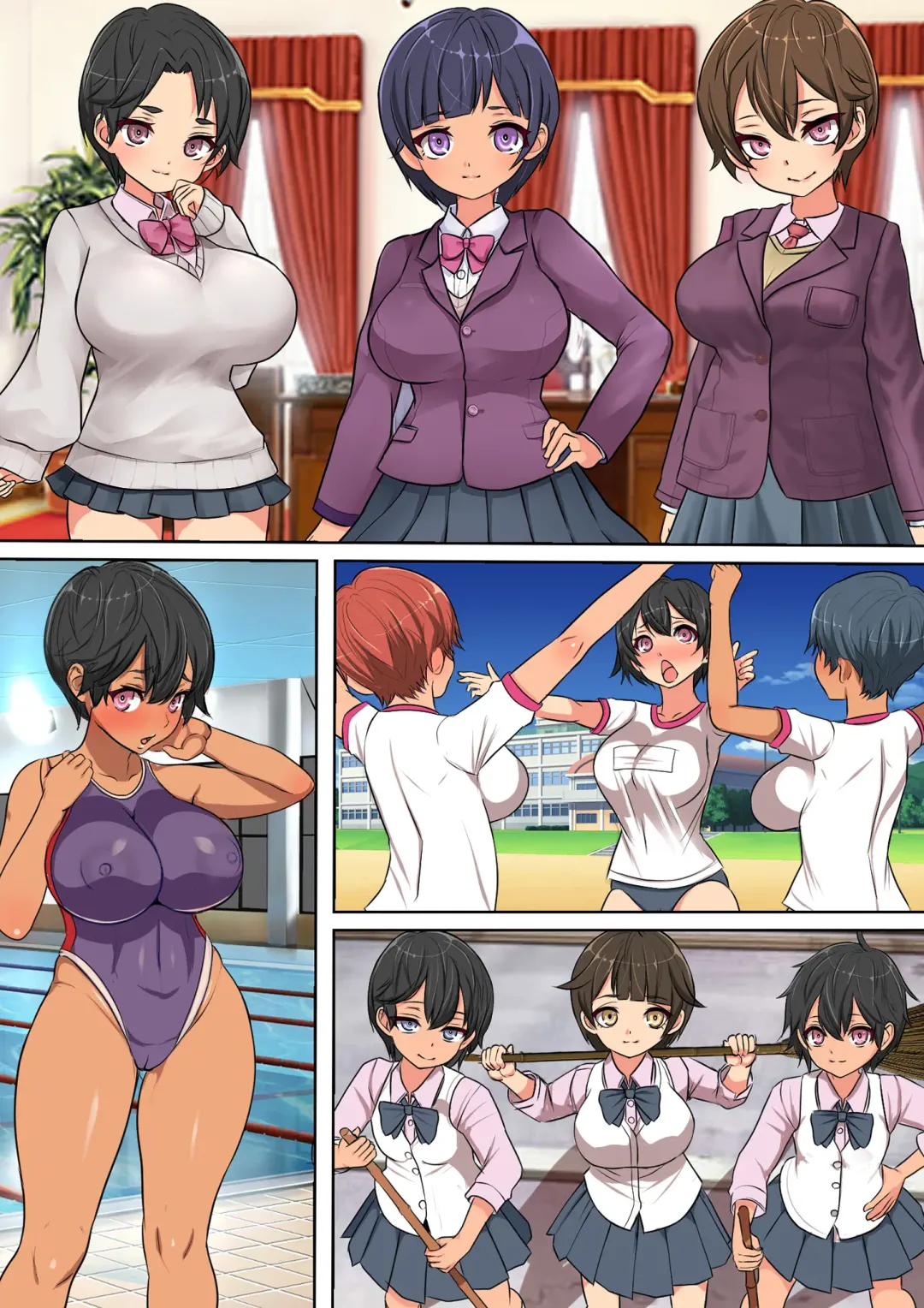 Doko Demo Fuuzoku Shutten Kyokasho o Te ni Ireta node Kinjo no Gakuen o NG Play Issai Nashi no Chou Yuuryou Fuuzokuten ni Shitemita Fhentai - Page 93