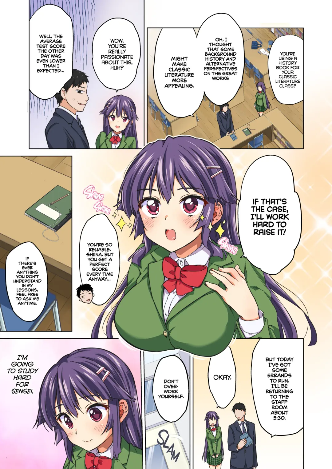 [Mucha] Chizuru-chan Kaihatsu Nikki Zenpen ~Kataomoichuu no Sensei no Tame, Chuunen Kyoushi ni Hamerareru Junjou Yuutousei~ | Chizuru-chan Development Diary Part One (decensored) Fhentai.net - Page 10