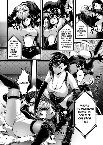 [Star Chaser] Square off! 2B vs Tifa Fhentai - Page 13