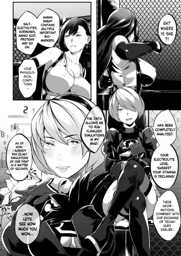 [Star Chaser] Square off! 2B vs Tifa Fhentai - Page 21
