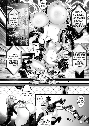 [Star Chaser] Square off! 2B vs Tifa Fhentai - Page 37