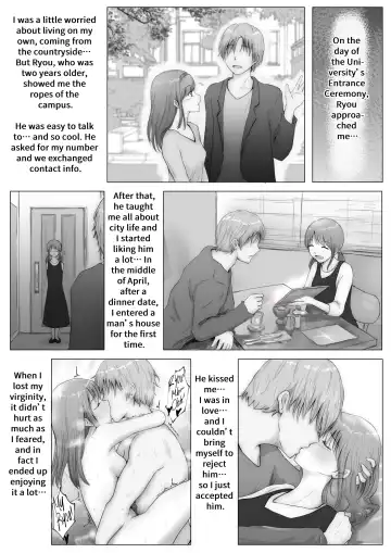 [Takotokite] Honto no Kanojo 2 -Ore no Kanojo ga Hoka no Otoko ni Dakareteta | The Real Girlfriend 2 -My Girlfriend Is In The Arms Of Another Man- Fhentai.net - Page 3